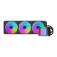 Procesora šķidruma dzesētājs DarkFlash CB360 ARGB 3x120mm 300W, melns