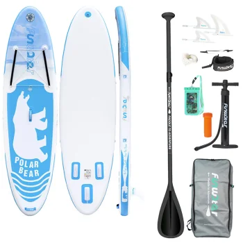 Piepūšamais SUP dēlis Funwater SUPFW07A 3,2 m (320 x 83 x 15 cm), zils