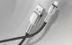 Baseus Cafule USB to Apple iPhone Lightning Data Charging Cable, 2.4A, 2m, White | Lādētājvads Datu Pārraides...