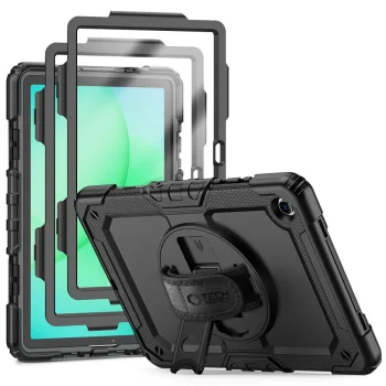 Tech-Protect Solid vāciņš Samsung Galaxy Tab A9+ 11.0 (X210/X215/X216) - Melns