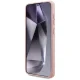 Karl Lagerfeld Magnetic Silicone Double Heads vāciņš Samsung Galaxy S25 Edge, rozā