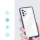 Caurspīdīgs vāciņš Samsung Galaxy A72 4G Clear 3in1, zils