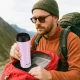 Termokrūze Mountain Goat TRAVEL 380 ml, rozā