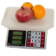 Elektroniskie tirdzniecības svari 40kg / 2g, balti