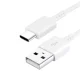 Samsung EP-DW700CWE USB-A uz USB-C kabelis 1.5m, balts (Bulk)