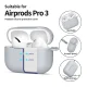 Austiņu maciņš Tech-Protect Silicone Hook priekš AirPods Pro, pelēks