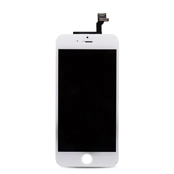 iPhone 6 LCD ekrāns ar skārienjutīgo stiklu un rāmi, balts