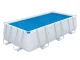 Bestway 58240 solārais baseina pārsegs 404 x 201 cm, zils