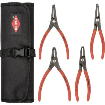 Sprostgredzenu knaibļu komplekts KNIPEX 00 19 57 V01, 4 gab.