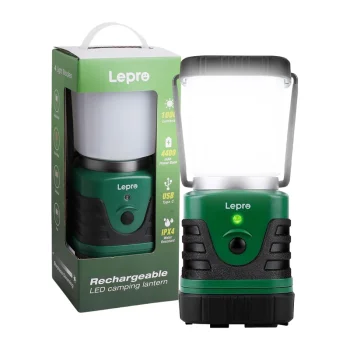 Lepro 3300008 kempinga lampa, 1000 lm, 3600 mAh