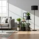 ModernHome 5 līmeņu stāvošs ziedu statīvs, melns
