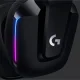 Logitech G G733 Lightspeed bezvadu spēļu austiņas, melnas