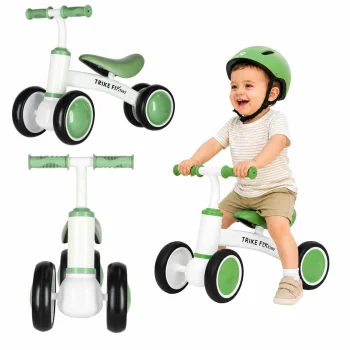 Līdzsvara velosipēds Trike Fix Tiny V2 no 18 mēnešiem, zaļš