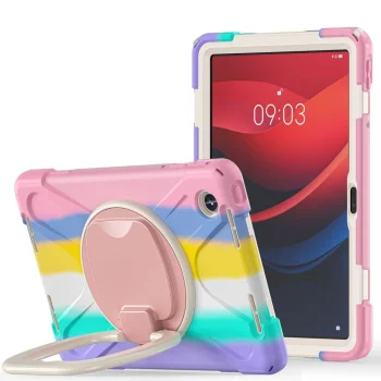 Lenovo Tab M11 11'' (TB-330FU) Tech-Protect X-Armor Hard Case Cover, Pink and Blue | Planšetes Planšetdatora...