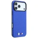 BMW M Carbon Metal Logo MagSafe vāciņš iPhone 17 Pro / 18 Pro, zils