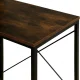 Modern Loft Rakstāmgalds ar 3 Plauktiem Abpusējs Modern Oak