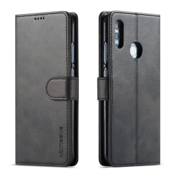 Huawei P Smart 2019 / Honor 10 Lite (POT-LX1) LC.IMEEKE PU Leather Wallet Case Cover, Black | Telefona Vāciņš...