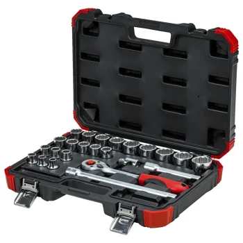 GEDORE red muciņu atslēgu komplekts 1/2", 10–32 mm, 24 gab.