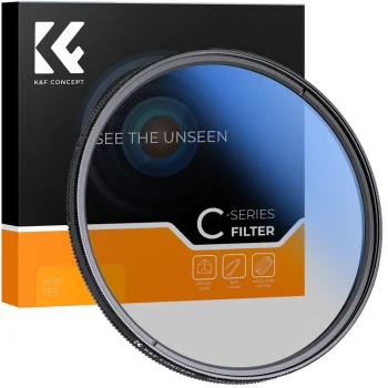 K&F Concept Nano-C HMC CPL cirkulārais polarizācijas filtrs 52 mm
