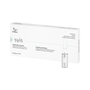 Syis revitalizējošās sejas ampulas ar glikolskābi 10 x 3 ml