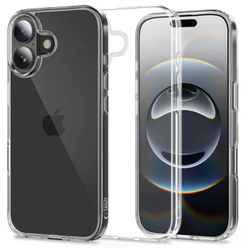 Tech-Protect iPhone 17 vāciņš FlexAir Hybrid, caurspīdīgs