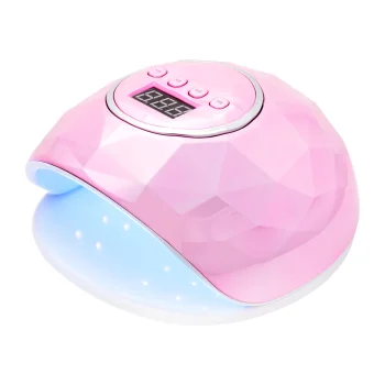 Activeshop Shiny 86W UV/LED nagu lampa, rozā pērle