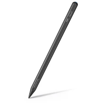 Irbulis ESR Geo Digital Stylus ar Apple Find My, iPad, melns