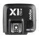 Godox X1R-N zibspuldzes uztvērējs Nikon kamerām (2.4 GHz, līdz 100 m, 1/8000 s)