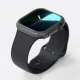 Ringke Slim aizsargkorpusu komplekts (2 gab.) Apple Watch 10 (46mm), Caurspīdīgs/Melns
