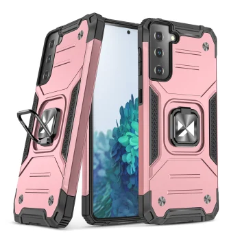 Wozinsky Ring Armor triecienizturīgs vāciņš Samsung Galaxy S22 Ultra, zelta