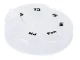 Zāļu kastīte organizators 7 dienām, 8.5 cm