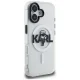 Karl Lagerfeld IML Karl Sketch Logo MagSafe vāciņš iPhone 16, caurspīdīgs