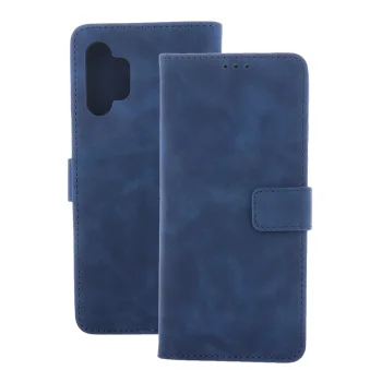 TFO Smart Velvet atverams vāciņš priekš Xiaomi Redmi Note 15 Pro Plus 5G, tumši zils