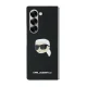 Karl Lagerfeld Saffiano Monogram Head Pin vāciņš Samsung Galaxy Z Fold 6, Melns