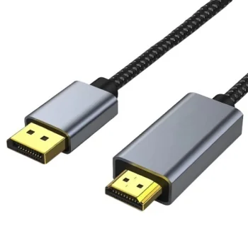 DisplayPort 1.4 uz HDMI 2.1 Kabelis 8K 60Hz 3m