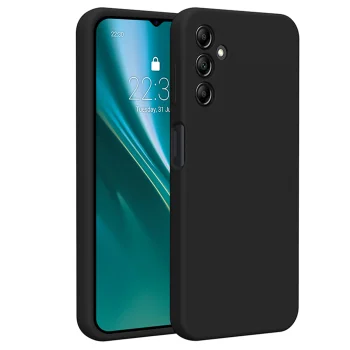 Etteri Silicone Case vāciņš Samsung Galaxy A14 melns