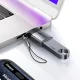 USB-C pāreja Acefast J7 USB-A uz USB-C, pelēka
