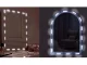 LED spoguļa lampiņas grimam, 10 gab., USB, 3 gaismas toņi, balts