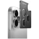 Kameras lēcu aizsargstikls Uniq Optix Aluminum priekš iPhone Air ar aplikatoru, zelta