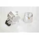 Espresso Itālijas Kafijas Kanna geizera tipa 150ml, Sudraba| Moka Pot Coffee Maker 3 Cup