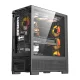 DarkFlash AIRNOVA datora korpuss ar 3 ventilatoriem, melns