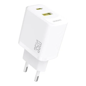 Dudao A27 Max GaN 35W tīkla lādētājs, balts