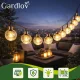 Gardlov 00024008 Saules Bateriju Virtene 7m IP44 Silti Balta