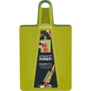 Joseph Joseph Chop2Pot Plus Regular salokāms virtuves dēlītis, zaļš