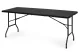 Saliekams banketu galds MultiGarden, 180 cm, melns