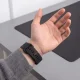 Pulksteņa siksniņa Tech-Protect Silicone Line priekš Apple Watch 44 / 45 / 46 / 49 mm, melna