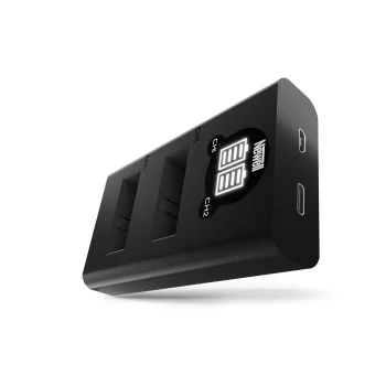 Newell DL-USB-C divu kanālu lādētājs GoPro 5/6/7/8 akumulatoriem