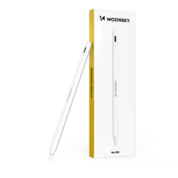 Irbulis iPad planšetdatoram Wozinsky WRA-08 ar USB-C, balts