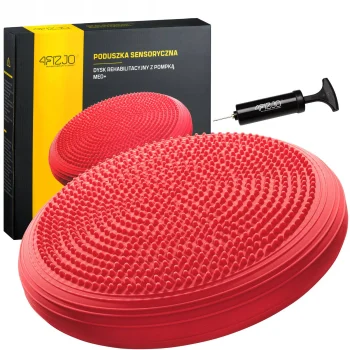 4Fizjo PRO+ 33cm sensomotorais spilvens, sarkans
