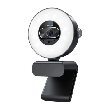4K Tīmekļa kamera EMEET SmartCam S600L ar riņķa gaismu